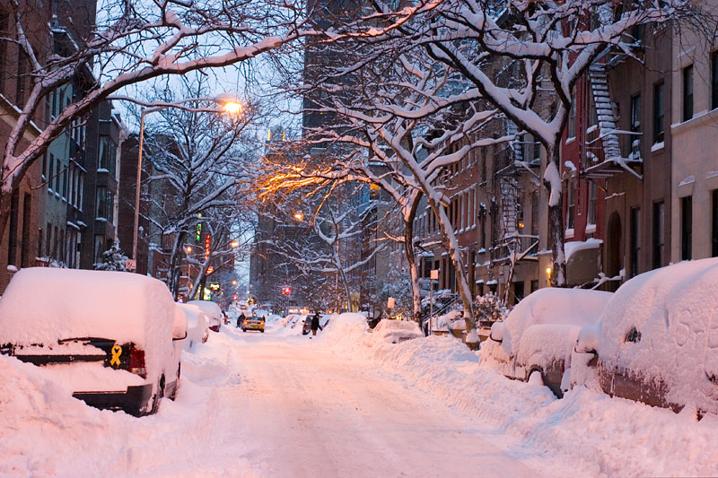 Snow on 31st Street