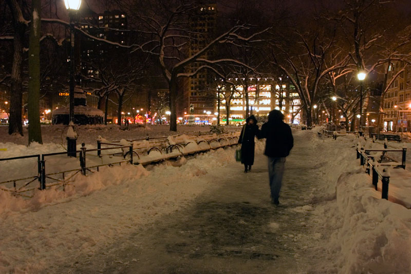 Snow Union Square