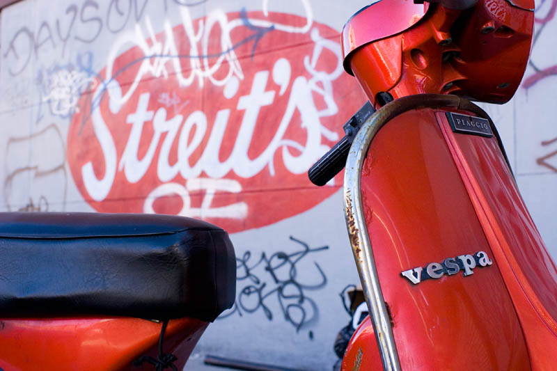 Red Vespa