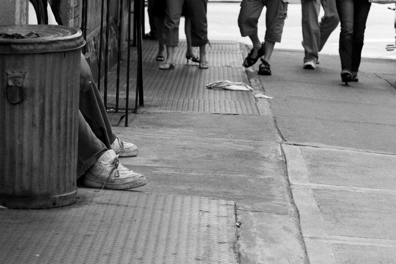 Walking and Sitting Feet