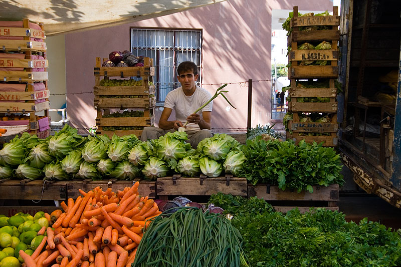 Vegetables and the Market