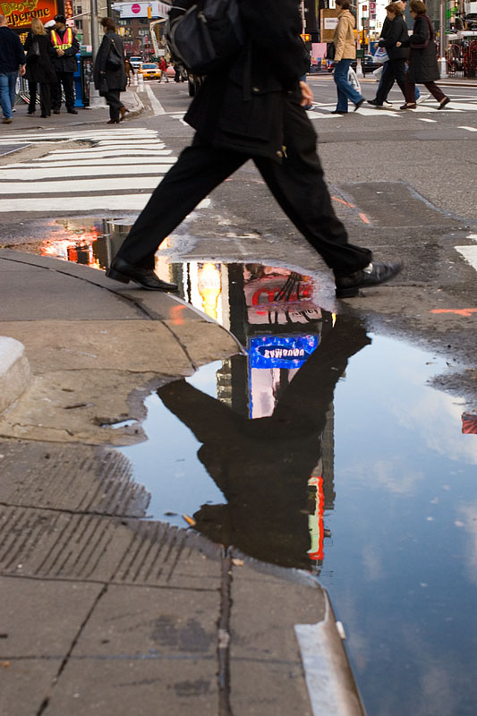 Step Over Puddle