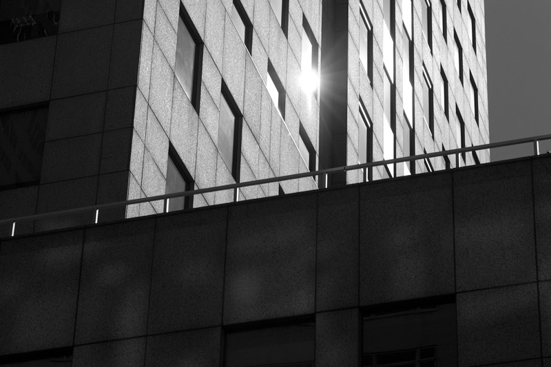 Diagonal Building Flare