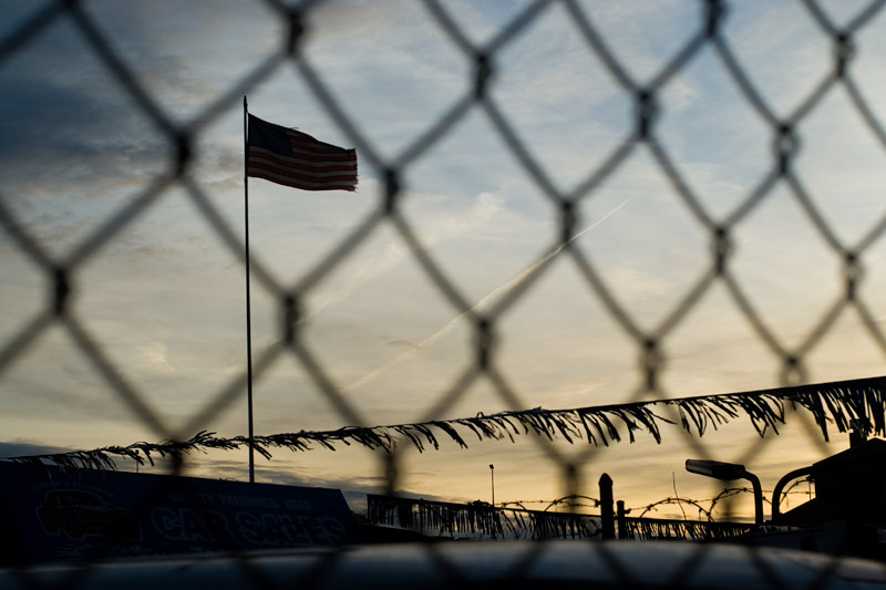 Lone Flag, Sunset