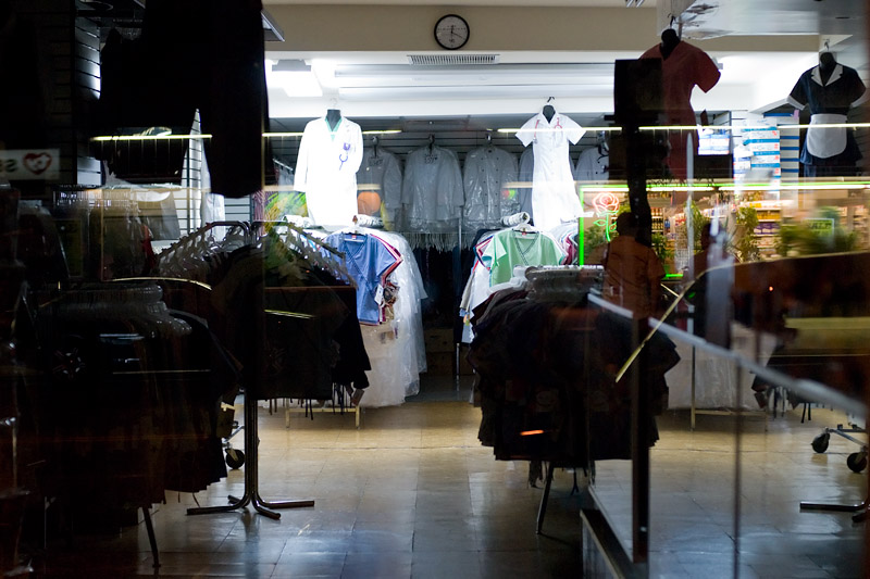 Empty Store Reflection