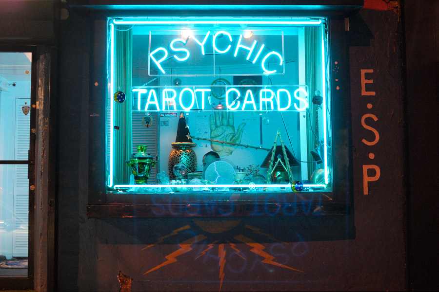 Tarot Card Neon