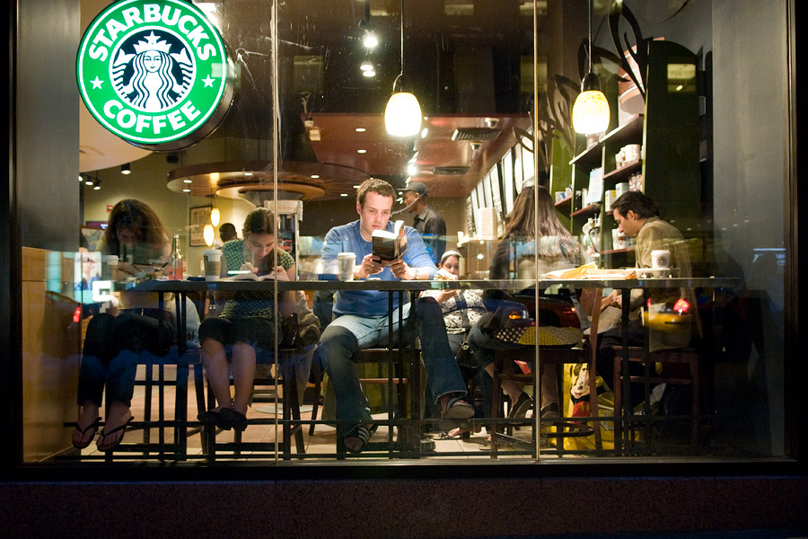 Coffee Glass View